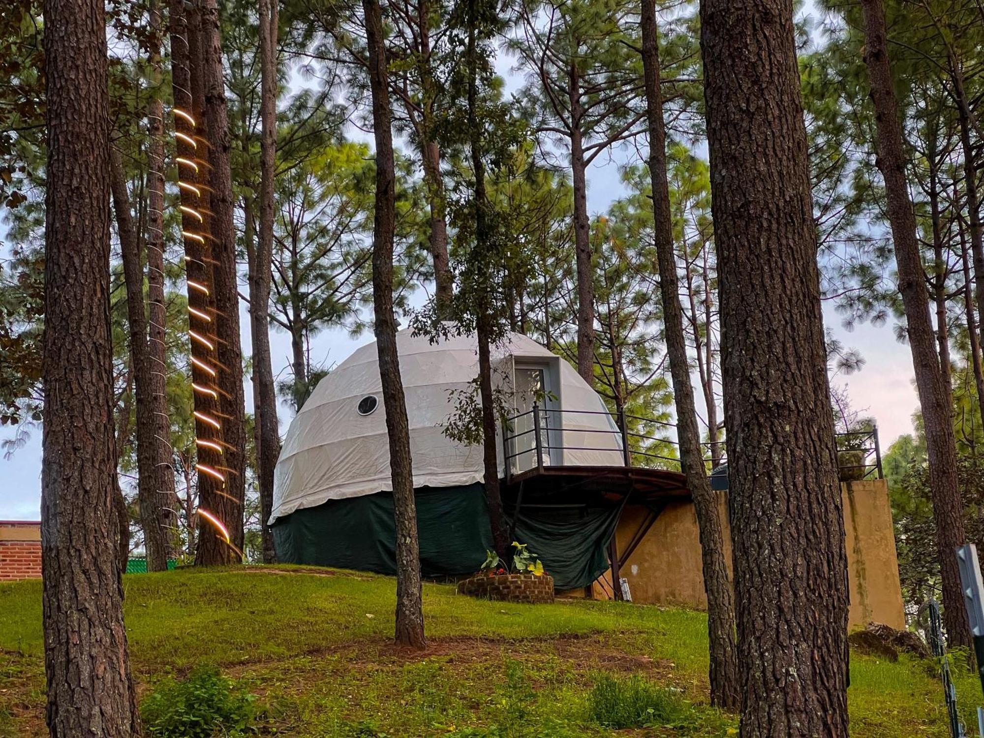 Tres Lunas Domo Мазамитла Экстерьер фото